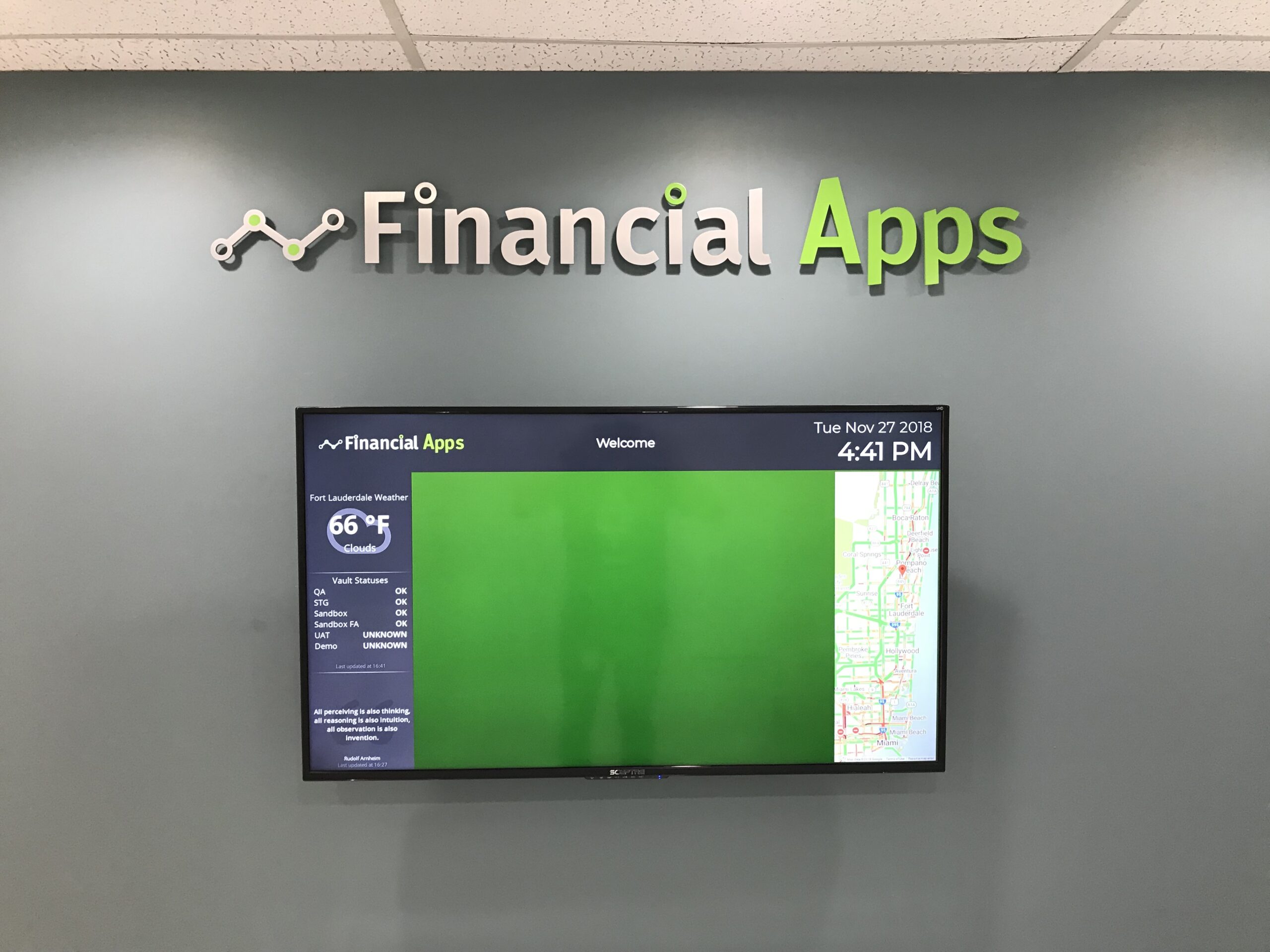 Office TV Dashboards